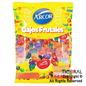 GOLO CARAMELO GAJOS FRUTALES (485 GRMS) x 1